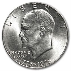 1976 Eisenhower Dollar - Brilliant Uncirculated - Type-