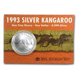 1993-2014 1 oz Silver Kangaroo Set (Complete set in dis