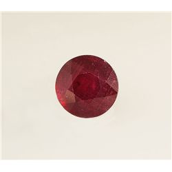 Loose Gemstone Faceted Ruby Corrundum