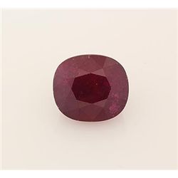 Loose Gemstone Faceted Ruby Corrundum