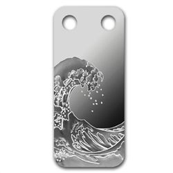 Wave - 1/5 oz Proof Silver Pamp Ingot Pendant