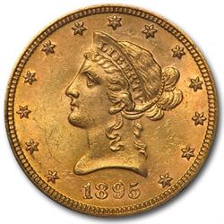 1895 $10 Liberty Gold Eagle - MS-63 PCGS