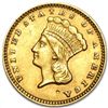 Image 1 : $1 Indian Head Gold - Type 3 - Extra Fine