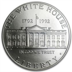 1992-D White House $1 Silver Commemorative - MS-69 PCGS