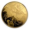 Image 1 : 2011 Israel Elijah &amp; Whirlwind 1/2 oz Gold PF-70 UC