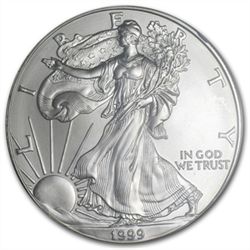 1999 Silver American Eagle - MS-69 NGC