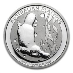 2013 1 oz Australian Platinum Platypus