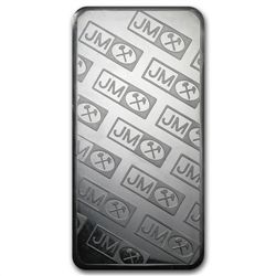 10 oz Johnson Matthey Silver Bar (Sealed, Very Nice)