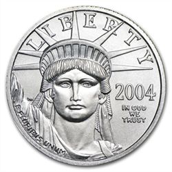 2004 1/4 oz Platinum American Eagle - Brilliant Uncircu