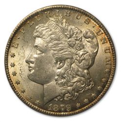 1879-CC Morgan Dollar - MS-63 PCGS - Capped CC
