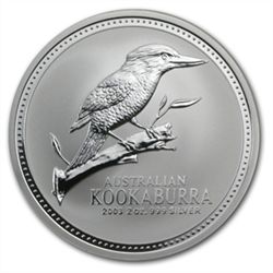 2003 2 oz Silver Australian Kookaburra