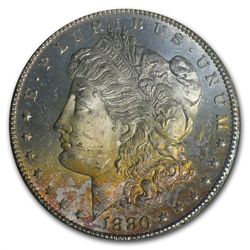 1880-CC Morgan Dollar MS-64 NGC - Pink Toning - GSA Cer