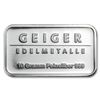 Image 1 : 10 gram Geiger 'Security Line' Silver Bar .999 Fine