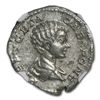 Image 1 : Roman AR Denarius Emperor Geta (209-211AD) NGC ChAU