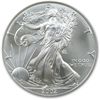 Image 1 : 2002 Silver American Eagle - MS-69 NGC - American Flag