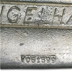 100 oz Engelhard Silver Bar (Poured) .999 Fine