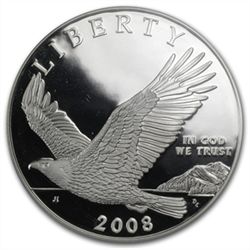 2008-P Bald Eagle $1 Silver Commemorative PR-69 DCAM PC