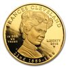 Image 1 : 2012-W 1/2 oz Proof Gold Frances Cleveland (w/Box &amp;