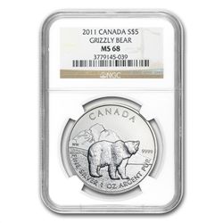 Canadian Wildlife Series-Complete 6 Coin Set - All MS-6