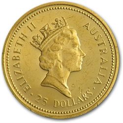 1/4 oz Australian Gold Kangaroo/ Nugget - Scruffy