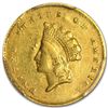 Image 1 : 1855-C $1 Indian Head Gold - XF Details - PCGS