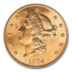 $20 Gold Liberty Double Eagle - MS-64+ PCGS