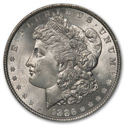 1886 Morgan Dollar - MS-66 NGC