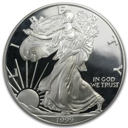 1999-P (Proof) Silver American Eagle PR-69 DCAM PCGS