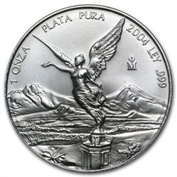2004 1 oz Silver Mexican Libertad (Brilliant Uncirculat