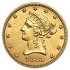 Image 1 : $10 Liberty Gold Eagle - Almost Uncirculated