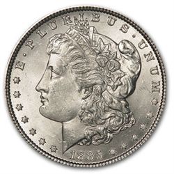 1885 Morgan Dollar - MS-65 PCGS