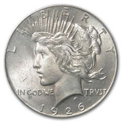 1926 Peace Dollar MS-64 PCGS