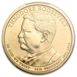 2013P Theodore Roosevelt Position B Presidential Dollar