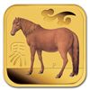 Image 1 : 2014 Year of the Horse 1/10 oz Colorized 10 Coin Gold S
