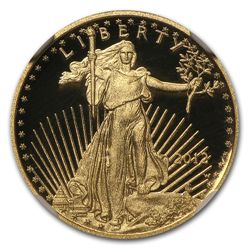 2012-W 1/10 oz Proof Gold American Eagle PF-70 NGC (ER)