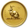 Image 1 : 1999 1 oz Gold Year of the Rabbit Lunar Coin (Series I)