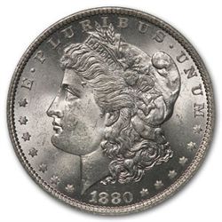 1880-O Morgan Dollar - MS-64 NGC