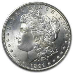 1897-S Morgan Dollar MS-66 PCGS