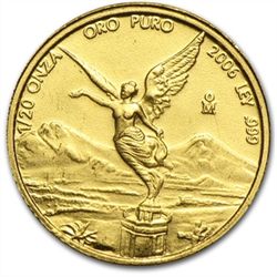 2006 1/20 oz Gold Mexican Libertad (Brilliant Uncircula