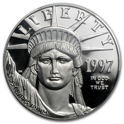 1997-W 1 oz Proof Platinum American Eagle PR-69 PCGS DC