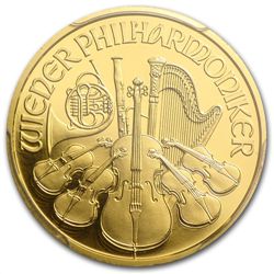 2014 Limited Edition 1/4 oz Proof Gold Austrian Philhar