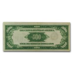 1934 (L-San Francisco) $500 FRN (Extra Fine) LGS