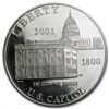 Image 1 : 2001-P Capitol Visitor Center $1 Silver Commem - PR-69