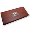 Image 1 : Around the World (Silver) 10 Coin Wood Presentation Box