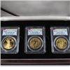 Image 1 : 2006-W 3-Coin Gold American Eagle Set 69 PCGS (FS)