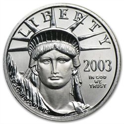 2003 1/4 oz Platinum American Eagle - Brilliant Uncircu