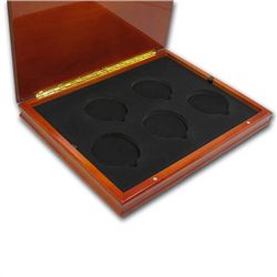 Custom Wood Display Box for 5-Coin ATB sets