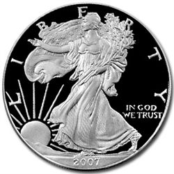 2007-W (Proof) Silver American Eagle PR-69 DCAM PCGS (F