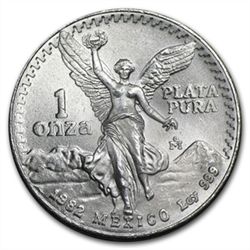 1982 1 oz Silver Mexican Libertad (Brilliant Uncirculat