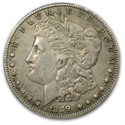 1889-CC Morgan Dollar Extra Fine-40 PCGS